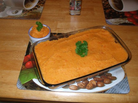 Pâté Chinois au Pomme de Terre Douce 